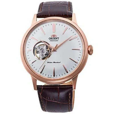 Pre-owned Orient Men's 'bambino Open Heart' Japanese Automatic Assorted Colors In Rose Gold