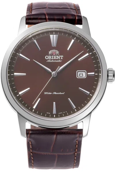 Orient Symphony Iii 41mm Watch In Brown