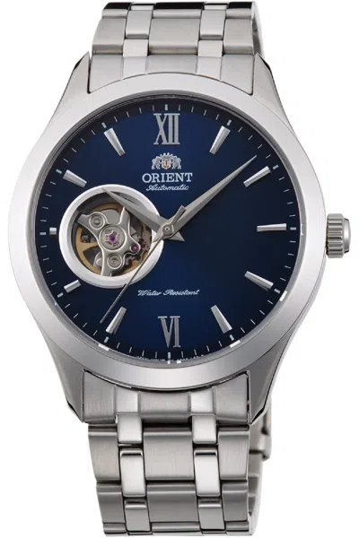 Orient Men's Fag03001d0 Contemporary 39mm Automatic Watch In Silver