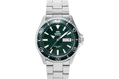 Pre-owned Orient Men's Kamasu Stainless Steel Japanese-automatic Diving Watch Raaa0004e19a
