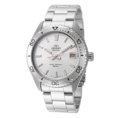 Orient Men's Mako 40mm Automatic Watch In Silver