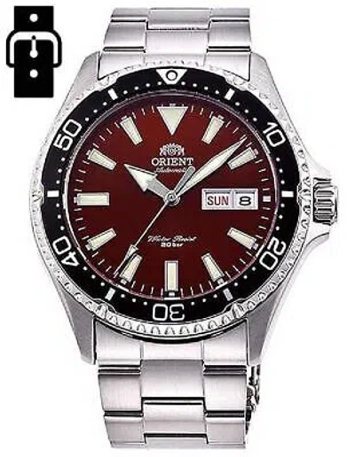 Pre-owned Orient Men's  Kamasu Mako Iii Diver's Automatic Watch Ra-aa0003r19b