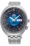 ORIENT MEN'S RA-AA0E03L19B REVIVAL WORLD MAP 43MM AUTOMATIC WATCH