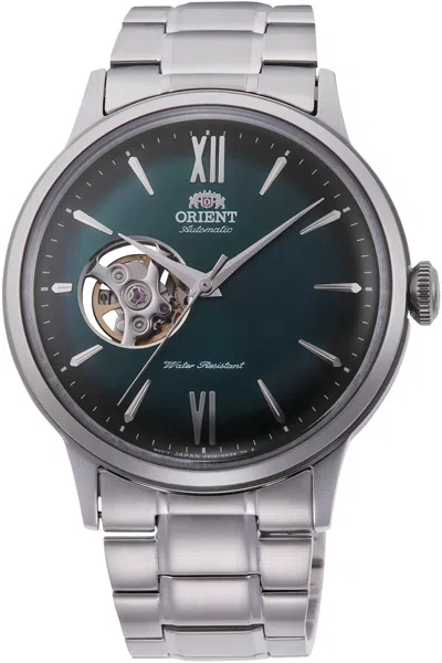 Orient Men's Ra-ag0026e10b Bambino 41mm Automatic Watch In Silver