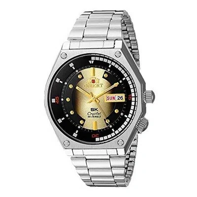 Pre-owned Orient Men's Sk Diver Retro Automatic Stainless Steel Strap Watch Ra-aa0b01g19a