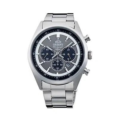 Pre-owned Orient Men's Watch Wv0011tx Neo 70's Solar Chronogragh