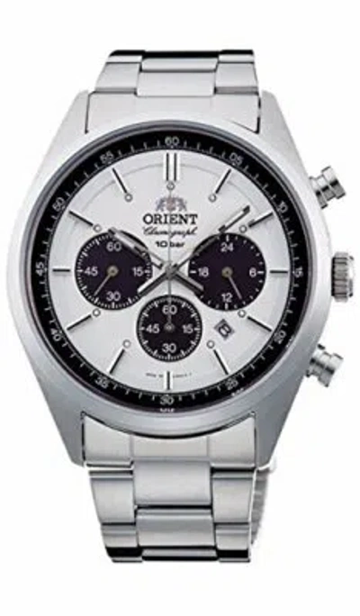 Pre-owned Orient Neo 70's Solar Panda Wv0041tx Solar Men's Watch In Box