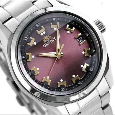 Pre-owned Orient Neo 70's Wv0081se Radio Solar Watch Red Dial Men's