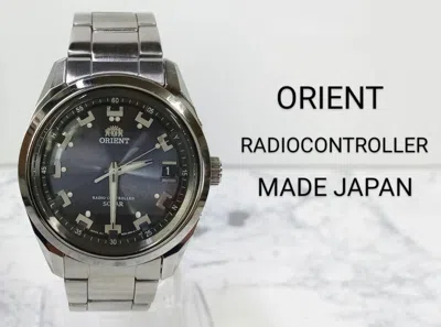 Pre-owned Orient Neo70's Wv0061se Solar Elegant Watch 100% Genuine Japan Men's W/box