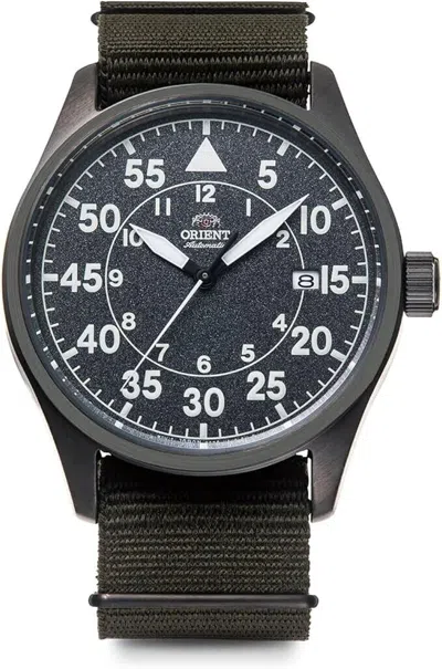 Pre-owned Orient []  Automatic Watch Flight Automatic Rn-ac0h02n Men's Dark Gray