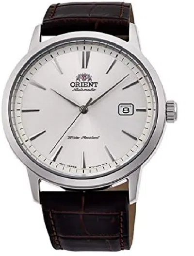 Pre-owned Orient []  Automatic Watch Rn-ac0f07s Men's White Silver