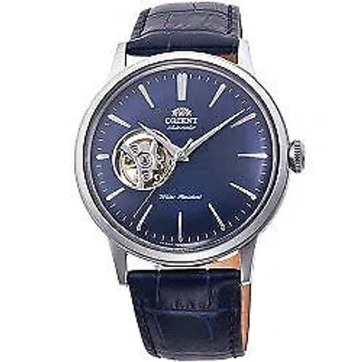 Pre-owned Orient Classic Rn-ag0008l Blue Mechanical Men's Watch In Box