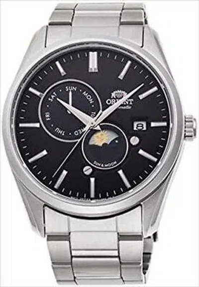 Pre-owned Orient Contemporary Rn-ak0302b Sun & Moon Automatic Men Watch In Box