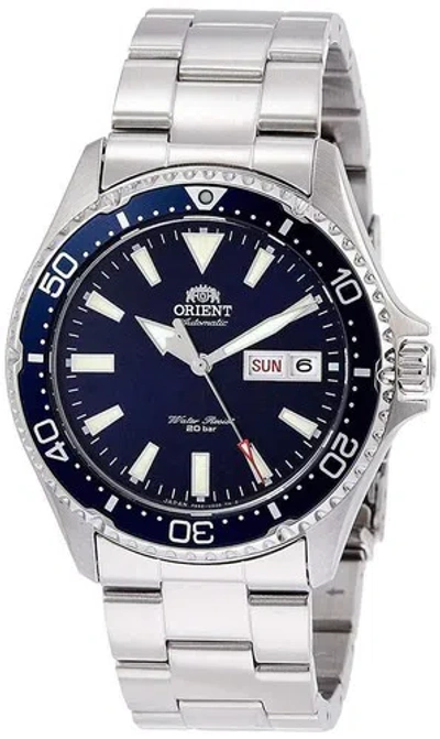 Pre-owned Orient Sports Rn-aa0002l Diver Style Men's Watch Black Dial In Box
