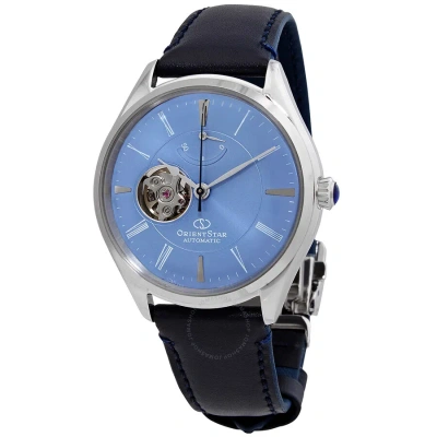 Orient Star Automatic Blue Dial Men's Watch Re-at0203l00b In Black
