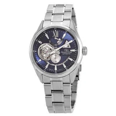 Pre-owned Orient Star Automatic Blue Dial Men's Watch Re-av0003l00b