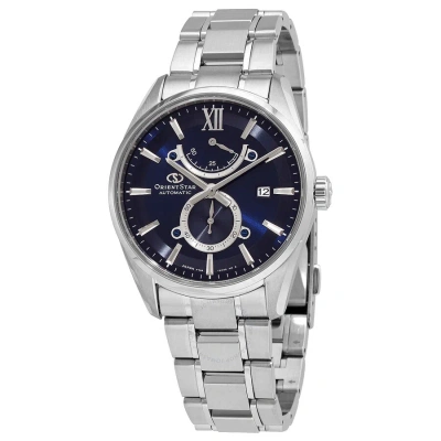 Orient Star Automatic Blue Dial Men's Watch Re-hk0002l00b In Metallic