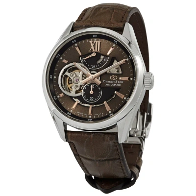Orient Star Automatic Brown Dial Men's Watch Re-av0006y00b In Brown / Gold Tone / Rose / Rose Gold Tone