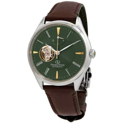 Pre-owned Orient Star Automatic Green Dial Men's Watch Re-at0202e00b