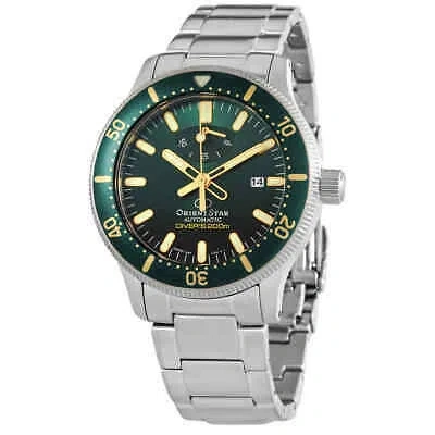 Pre-owned Orient Star Automatic Green Dial Men's Watch Re-au0307e00b