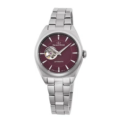 Orient Star Automatic Purple Dial Ladies Watch Re-nd0102r00b