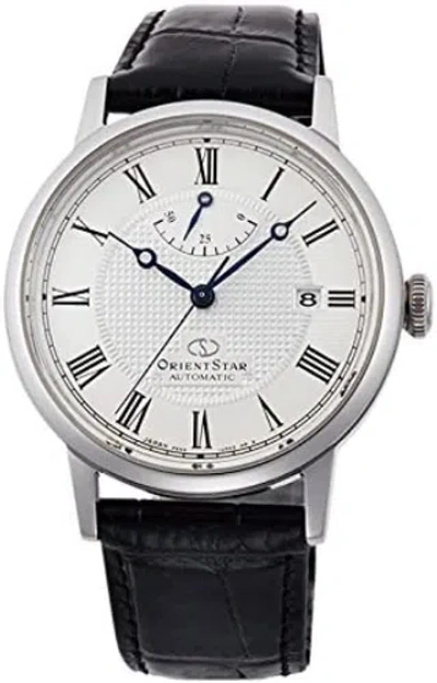 Pre-owned Orient Star Classic Rk-au0002s Mechanical Men's Watch Leather Band