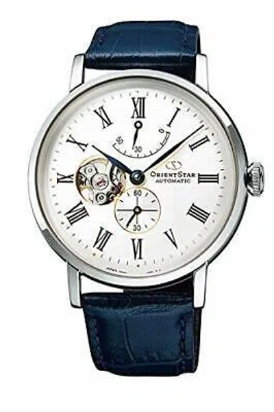 Pre-owned Orient Star Classic Semi Skeleton Rk-av0003s Men's Watch In Box
