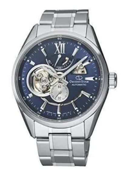 Pre-owned Orient Star Contemporary Modern Skeleton Rk-av0004l Men's Watch In Box