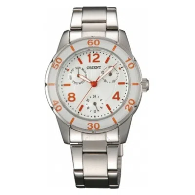 Orient Quartz White Dial Ladies Watch Fut0j003w