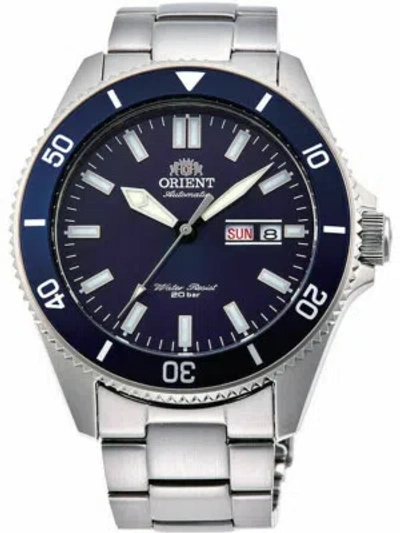 Pre-owned Orient Ra-aa0009l19b Mako Iii Automatic Mens Watch 44mm 20atm