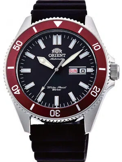 Pre-owned Orient Ra-aa0011b19b Mako Iii Automatic Mens Watch 44mm 20atm