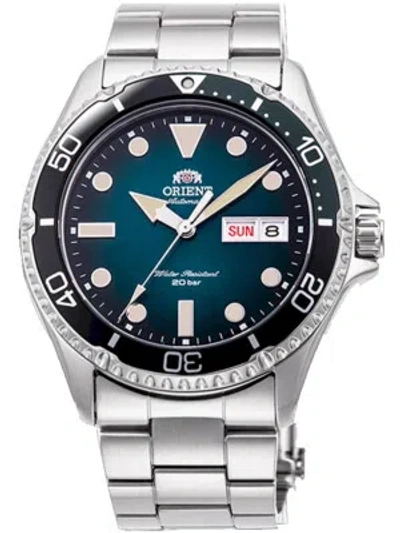 Pre-owned Orient Ra-aa0811e19b Mako Kamasu Automatic Mens Watch 42mm 20atm