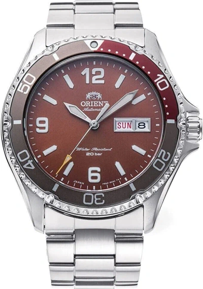 Pre-owned Orient Ra-aa0820r19b,men Diver,mechanical Movement,sapphire,screw Crown,200m Wr