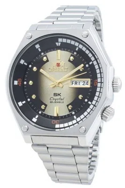 Pre-owned Orient Ra-aa0b01g19b Automatic Stainless Steel Analog 22 Jewels 50m Mens Watch