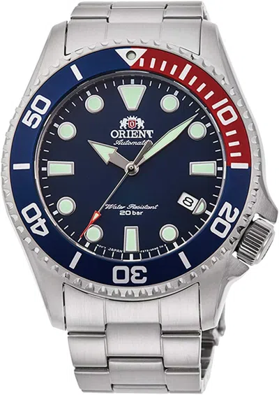 Pre-owned Orient Ra-ac0k03l Triton Automatic Blue Mechanical Sports Diver 200m Men Watch