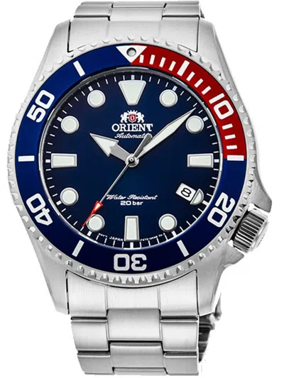 Pre-owned Orient Ra-ac0k03l10b,men's Diver,mechanical Movement,screw Crown,200m Wr
