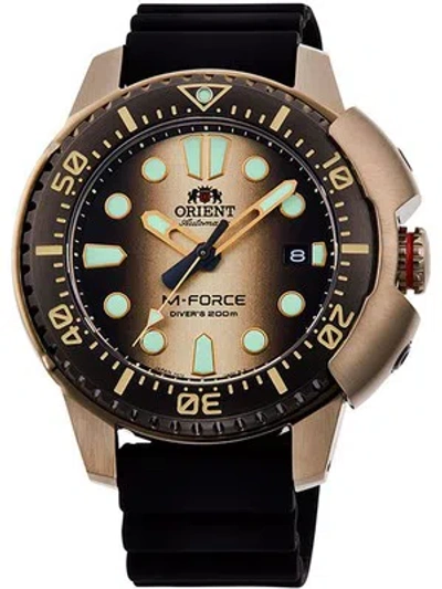 Pre-owned Orient Ra-ac0l05g00b M-force Automatic 45mm 20atm