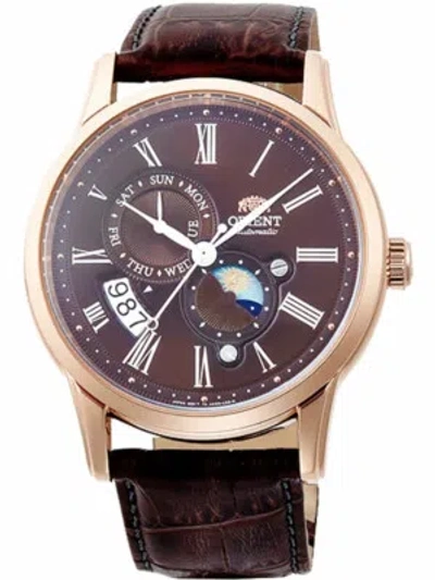 Pre-owned Orient Ra-ak0009t10b Day & Night Automatic Mens Watch 43mm 5atm