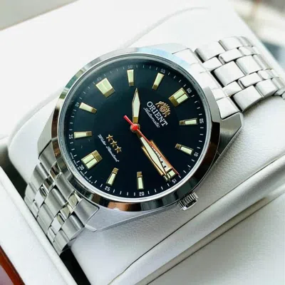 Pre-owned Orient Rare  3 Stars Automatic Luminous Hands Sab0c002b Black Dial Made In Japan