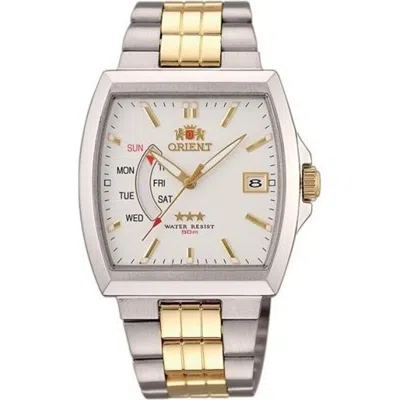 Pre-owned Orient Rare  Automatic Day Date Sfpab003wf White Dial Made In Japan