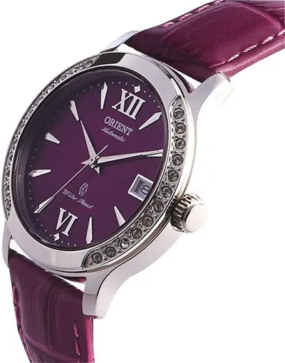 Pre-owned Orient Rare  Ladies Mechanical Watch Violet Dial Er2e005v Made In Japan
