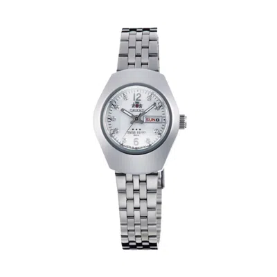 Pre-owned Orient Rare  Tristar Women Mechanical Watch Nq22004w White Dial Made In Japan