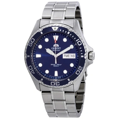 Orient Ray Ii Automatic Blue Dial Men's Watch Faa02005d9 In Metallic