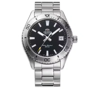 Pre-owned Orient Rn-ac0q01b Men's Metal Band Sports Diver Design Mako 40 Japan Import