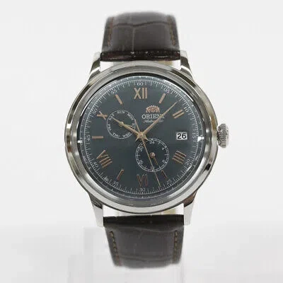 Pre-owned Orient Rn-ak0703e Analog Mechanical (automatic) Mineral Crystal