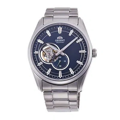 Pre-owned Orient Rn-ar0002l Blue Contemporary 24 Jewels Automatic Mechanical Men Watch