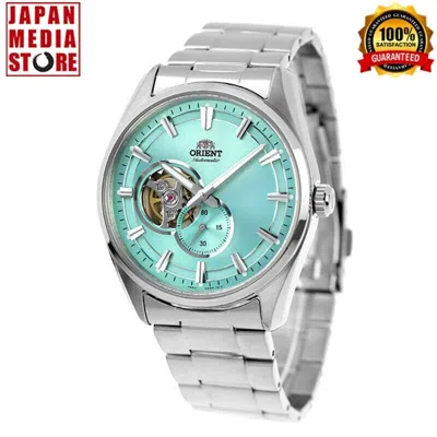 Pre-owned Orient Rn-ar0009l Blue Contemporary 24 Jewels Automatic Mechanical Men Watch