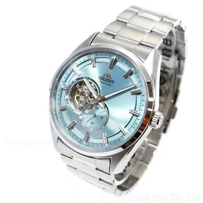 Pre-owned Orient Rn-ar0009l Blue Contemporary 24 Jewels Automatic Mechanical Watch Men F/s