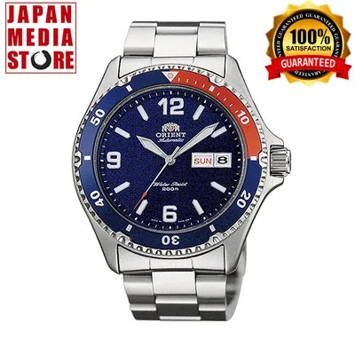 Pre-owned Orient Saa02009d3 Mako Automatic Diver Watch 100% Genuine From Japan