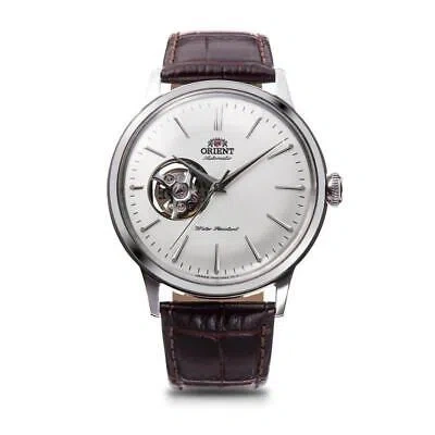Pre-owned Orient Self-winding Wristwatch Bambino Jp Made Open Heart Rn-ag0005s Men Jp